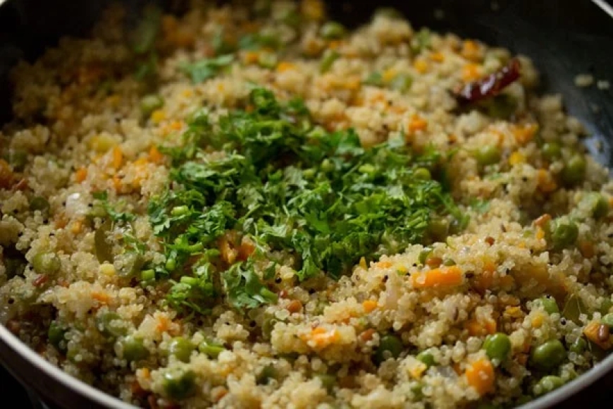 Quinoa Upma Recipe (Healthy Twist On A Classic)